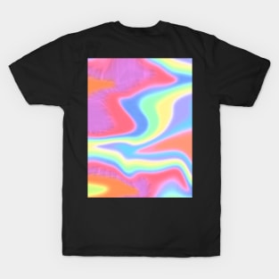 Abstract Liquid Pattern T-Shirt